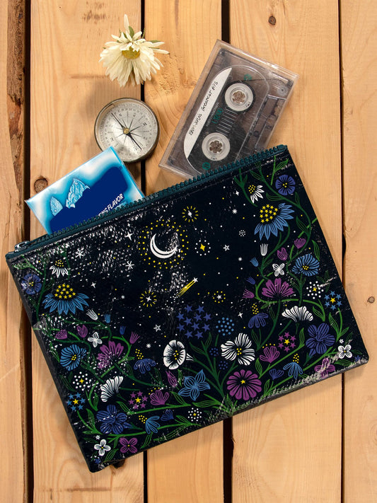 Starry Garden Zipper Pouch