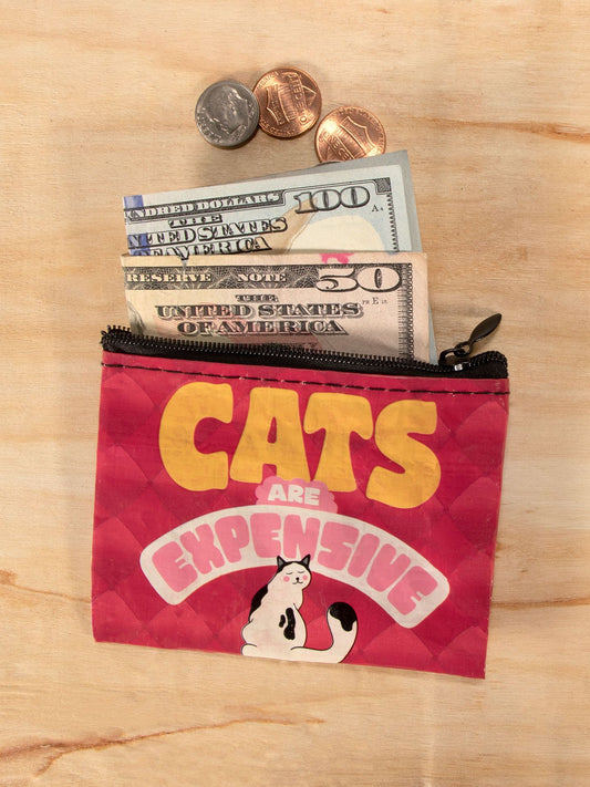 Cats Are Expensive Coin Purse