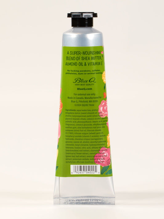 I'm A Delicate Fucking Flower Hand Cream - English Rose with Clover Elderflower