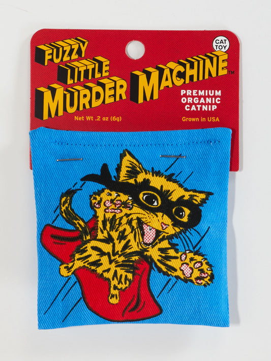 Fuzzy Little Murder Machine Catnip Toy