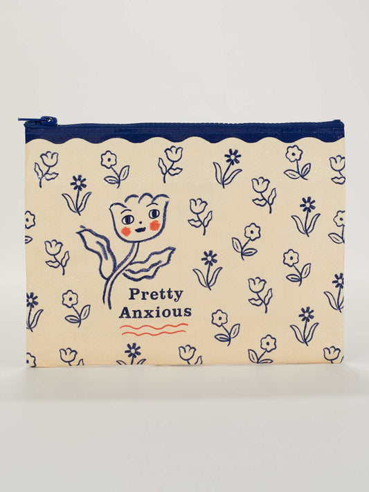 Pretty Anxious Zipper Pouch