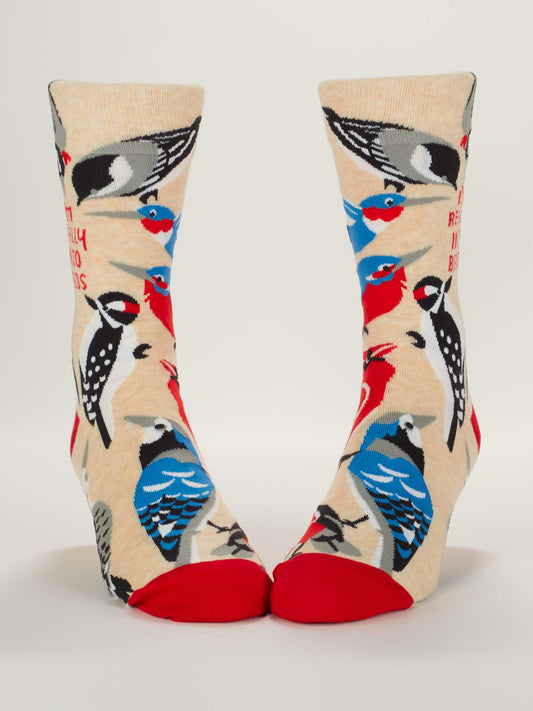 I'm Really Into Birds Crew Socks