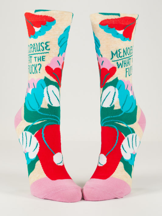 Menopause. What The Fuck? W-Crew Socks