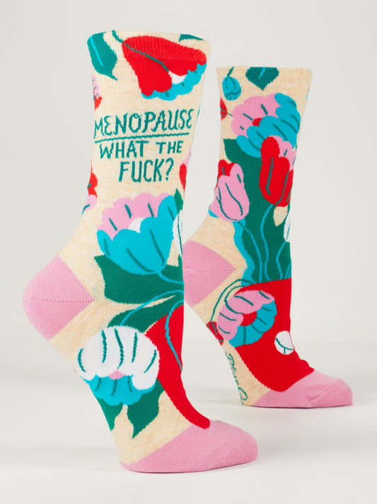 Menopause. What The Fuck? W-Crew Socks