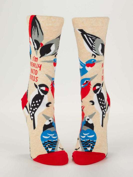 I'm Really Into Birds Crew Socks