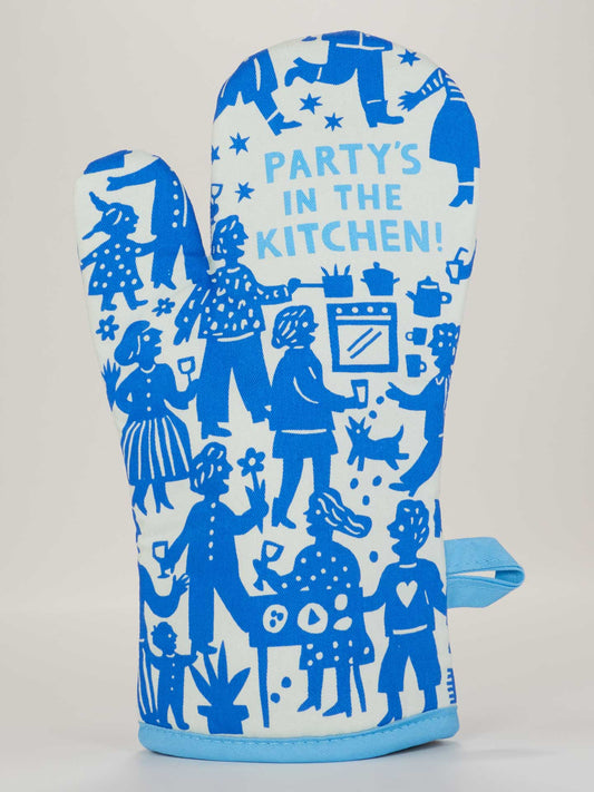 Party's In The Kitchen! Oven Mitt