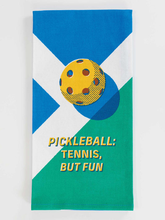 Pickleball: Tennis, But Fun Dish Towel